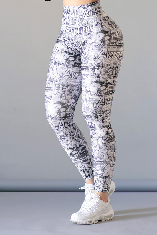 Leggins Blanco Marvel