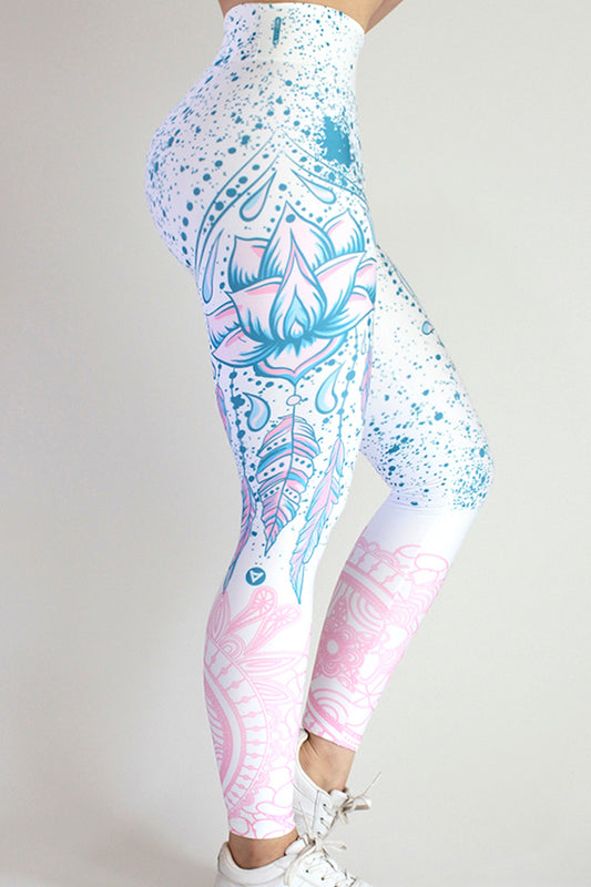 Leggins Blanco con Mandalas