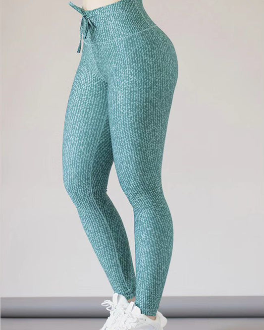 Leggins Verde con Nudo