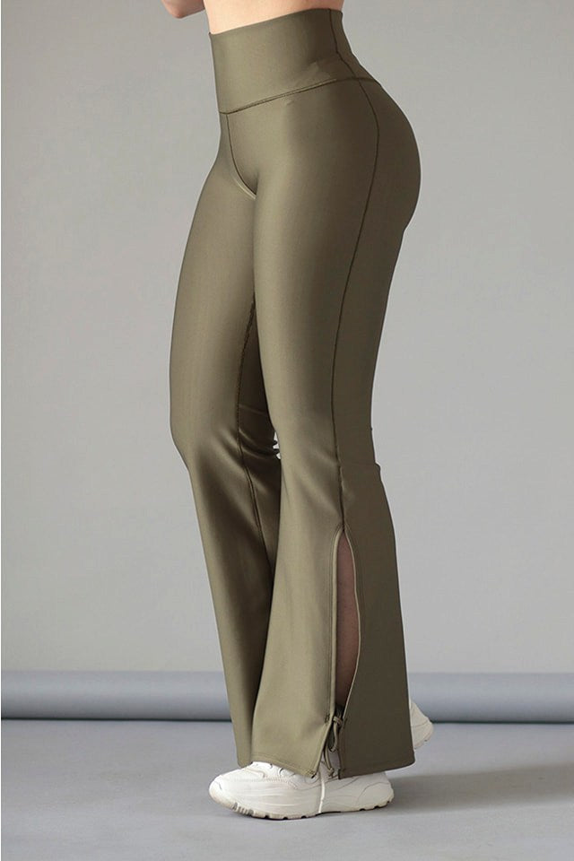 Leggins Verde Acampanado